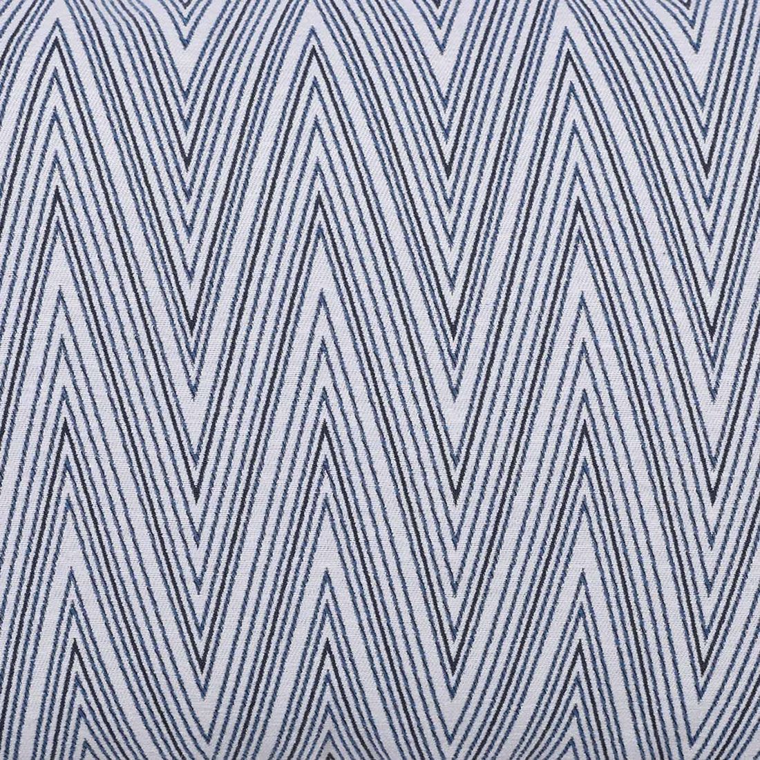 Pyntepute ute Sophia 60x40 cm blå blandingsstoff detalj av stoff
