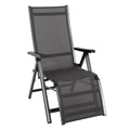 Relax-stol Elements sammenleggbar aluminium/textilen - MWH forfra