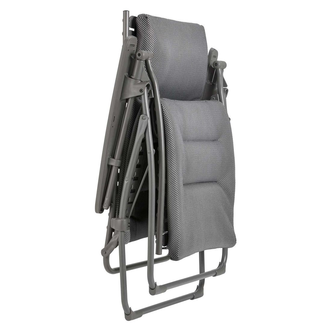 Nærbilde av BeComfort stoff på Relax-stol Evolution All in One stål/BeComfort - Lafuma