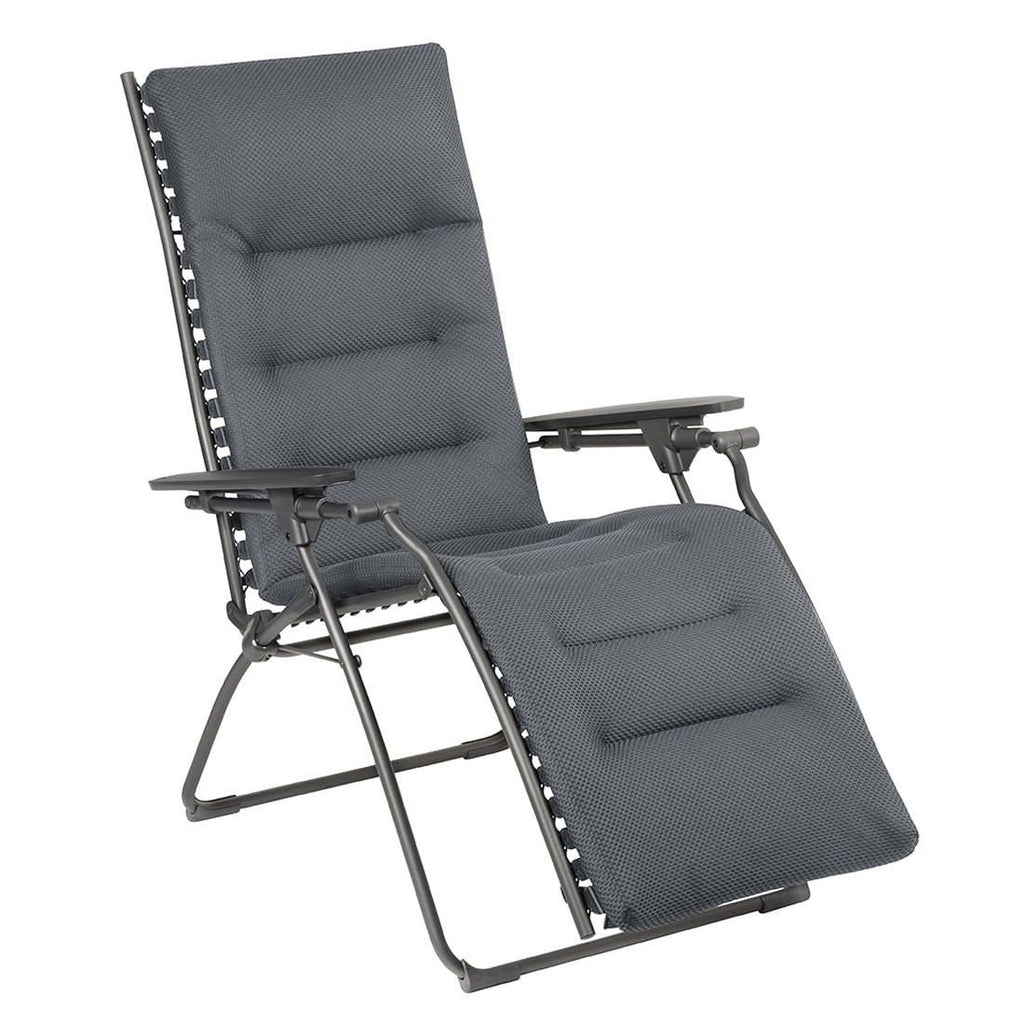 Detalj av BeComfort stoff på Relax-stol Evolution