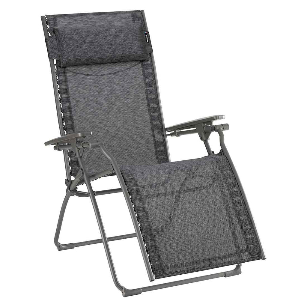 Relax-stol Evolution stål/Batyline sammenleggbar 70 cm bakside