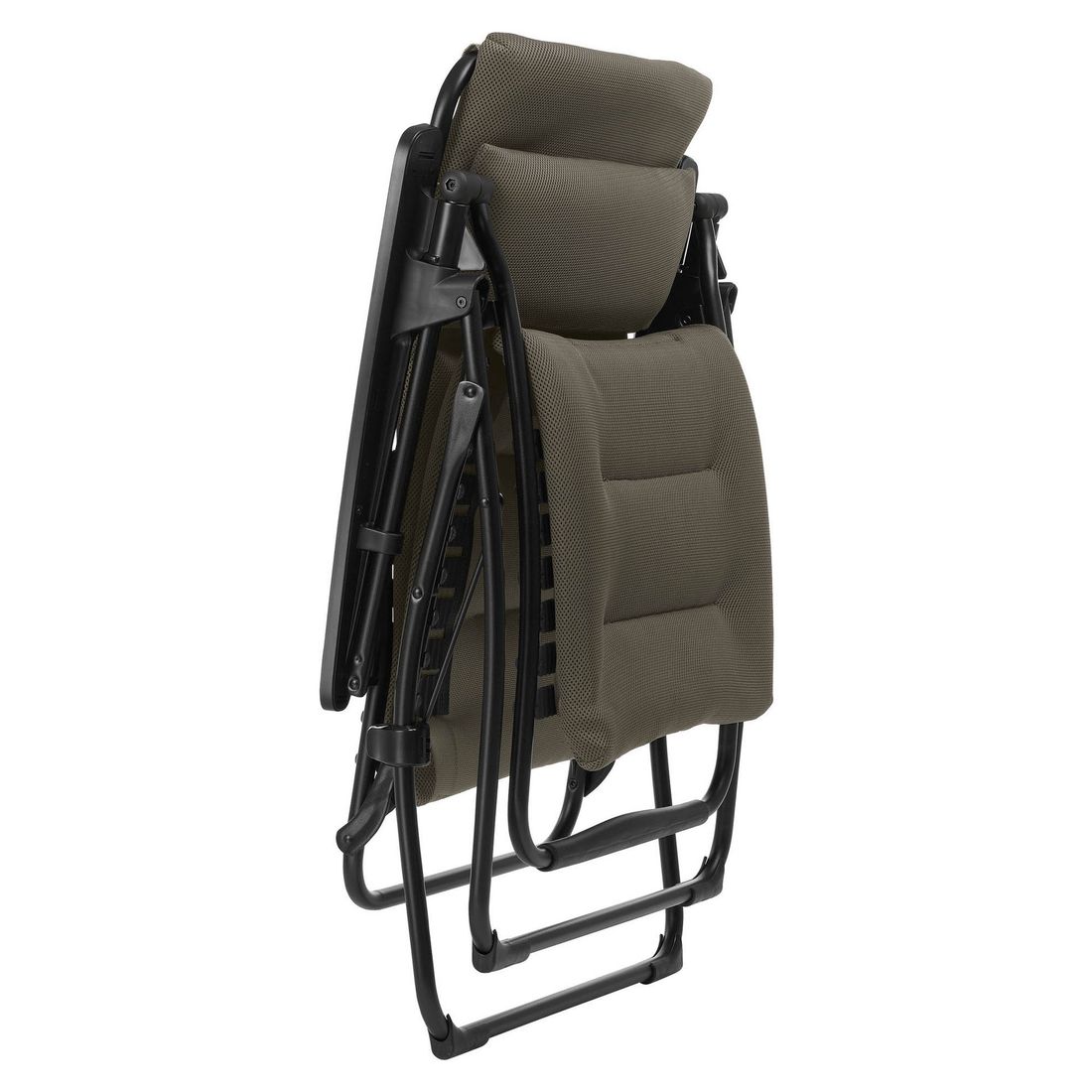 Relax-stol Futura stål/AirComfort sammenleggbar Lafuma montert i hage