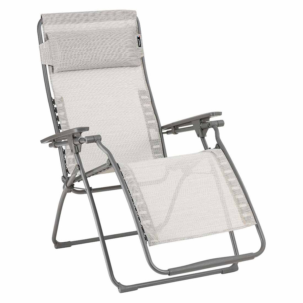 Relax-stol Futura stål/Batyline sammenleggbar 70 cm bakside