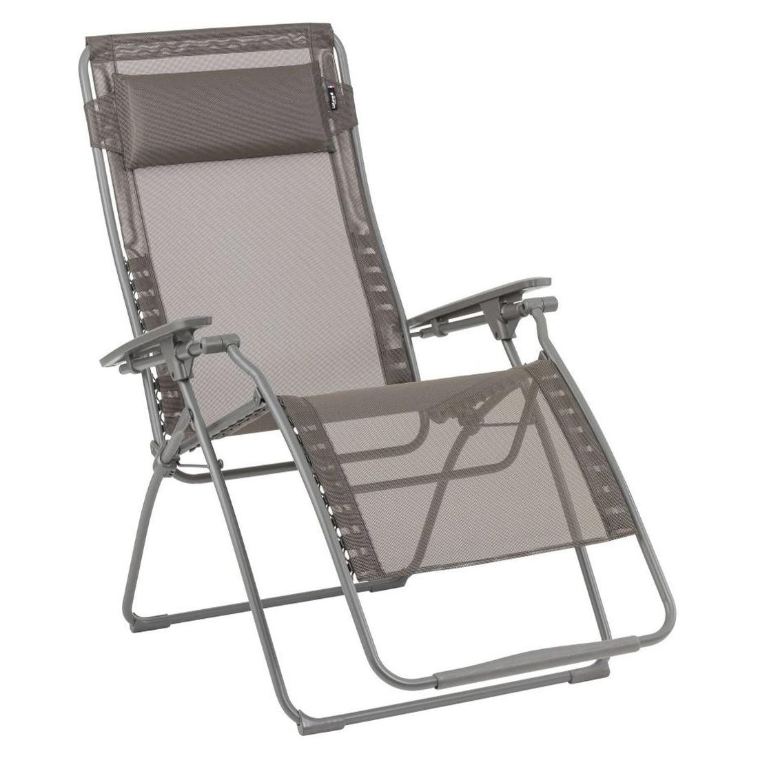 Relax-stol Futura XL stål/Batyline titane/graphite bakside