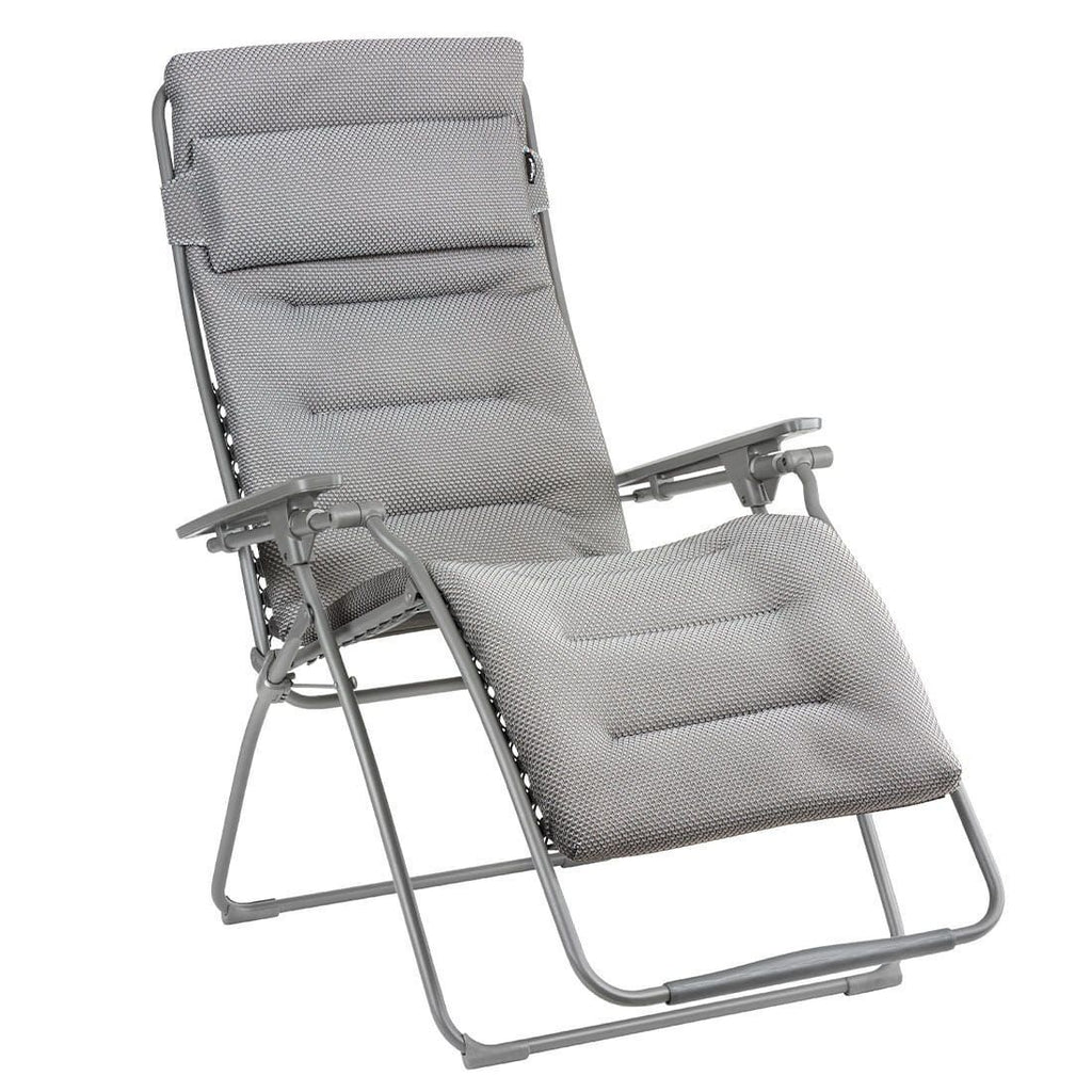 Relax-stol Futura XL stål/BeComfort 76x90 cm detalj av stoff