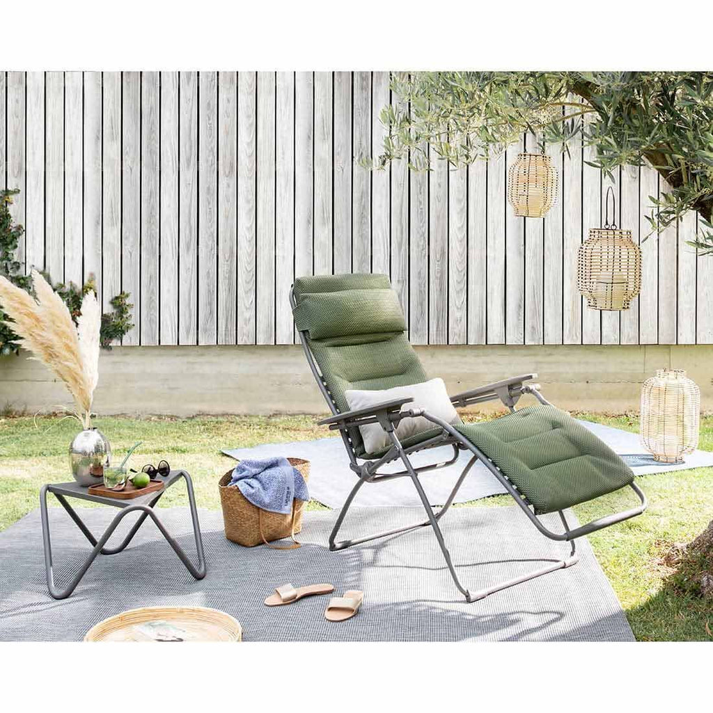 Montert Relax-stol Futura XL stål/BeComfort sammenleggbar i hage