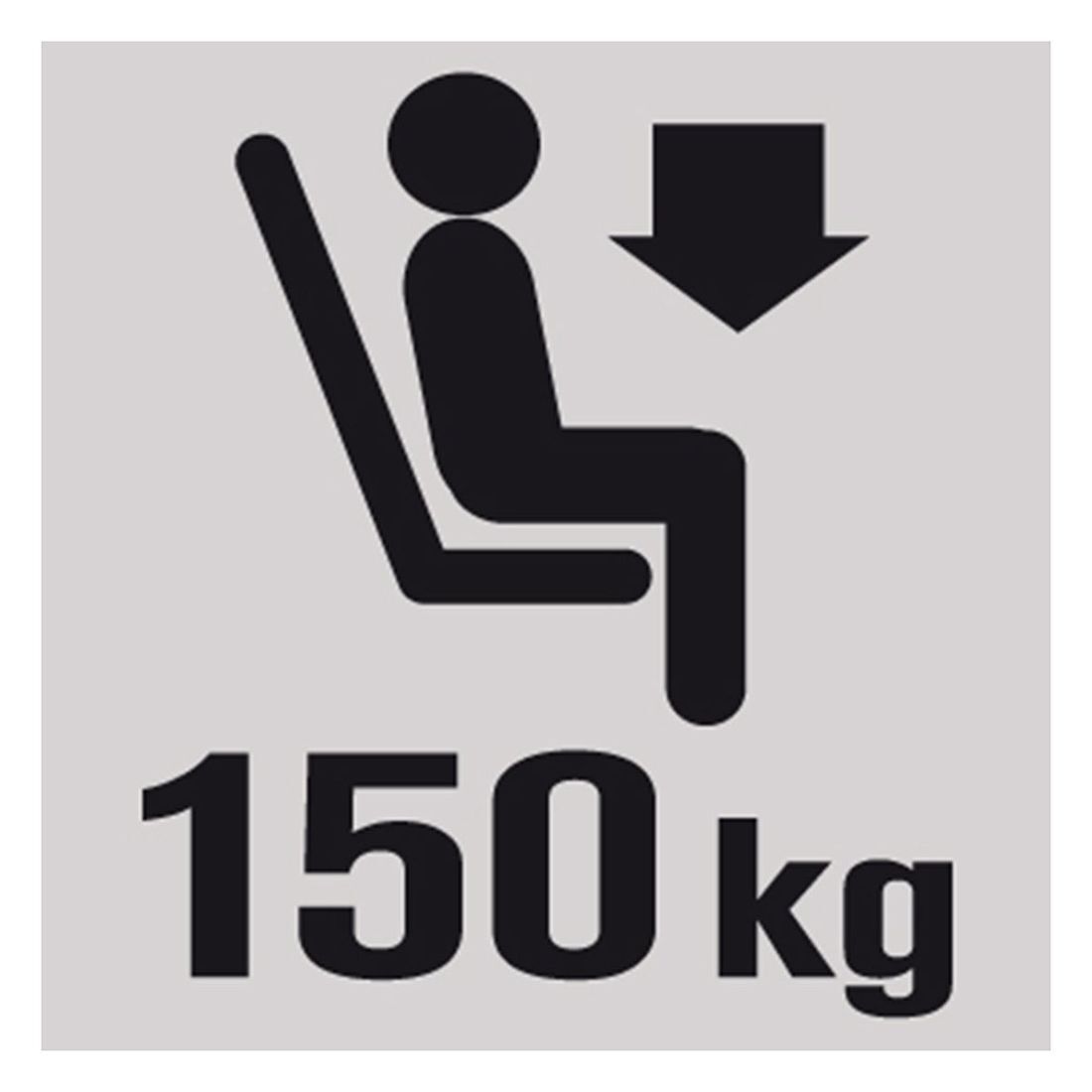 Relax-stol Futura XL stål/BeComfort sammenleggbar detalj av bein