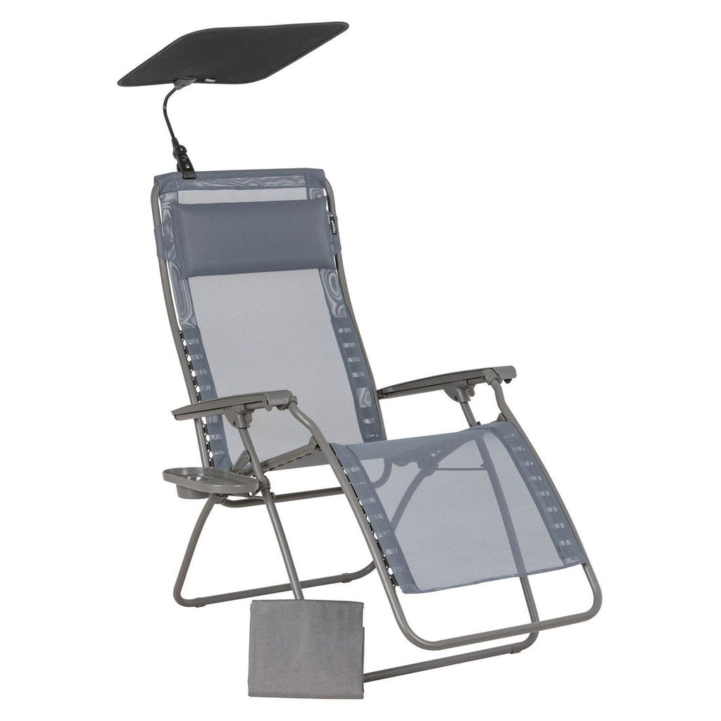 Relax-stol Futura Zen Edition stål/textilen - Lafuma forfra