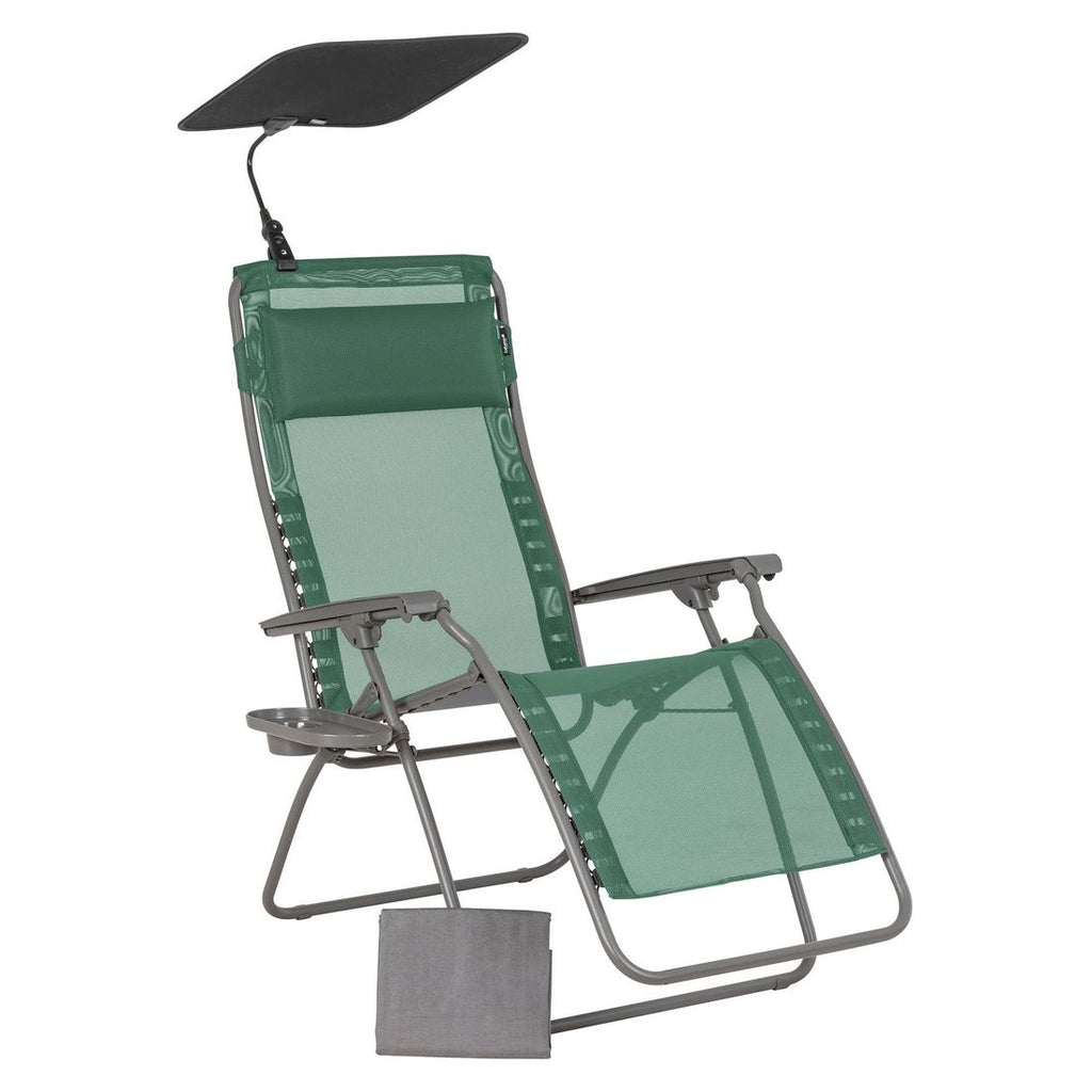 Relax-stol Futura Zen Edition stål/Batyline forfra