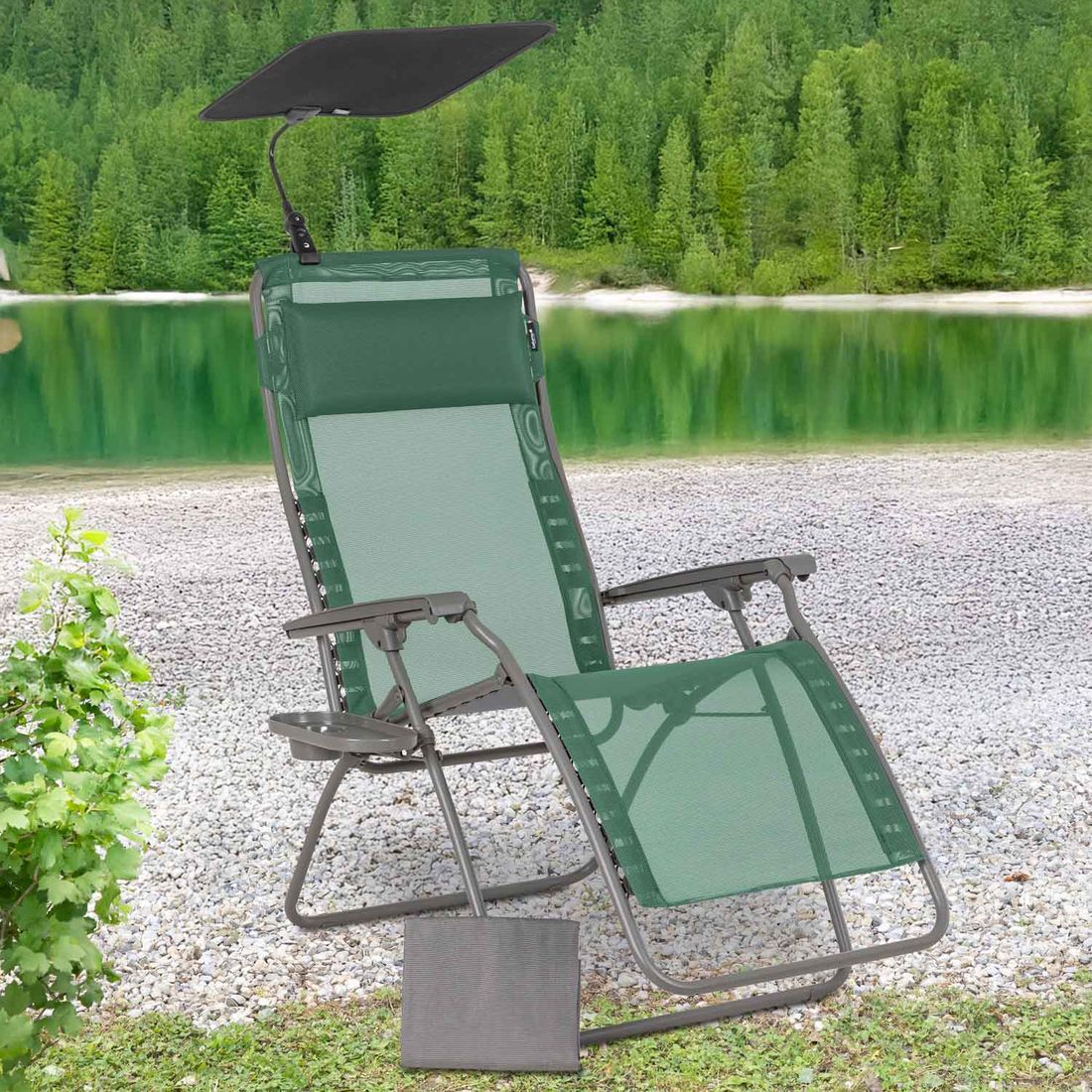 Relax-stol Futura Zen Edition stål/Batyline bakside