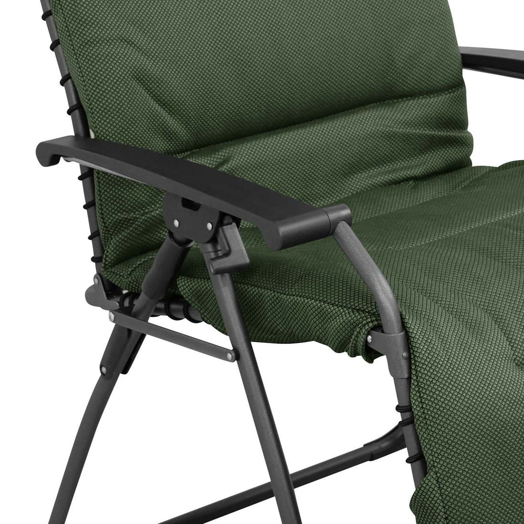 Relax-stol Oasi Garda XL justerbar stål/olefin i sammenlagt tilstand
