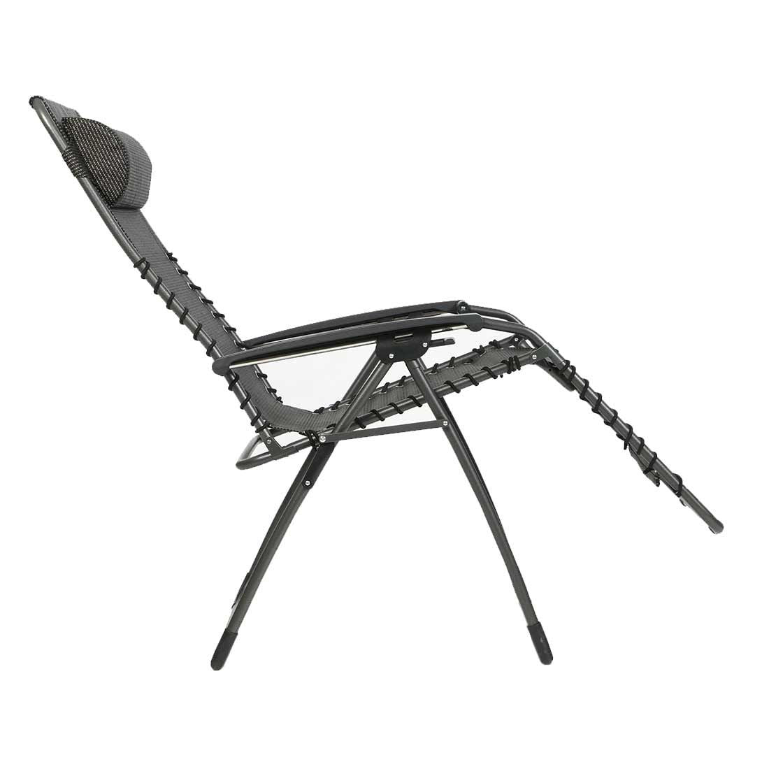 Detalj av Relax-stol Oasi Magic stål/textilen sammenleggbar stoff