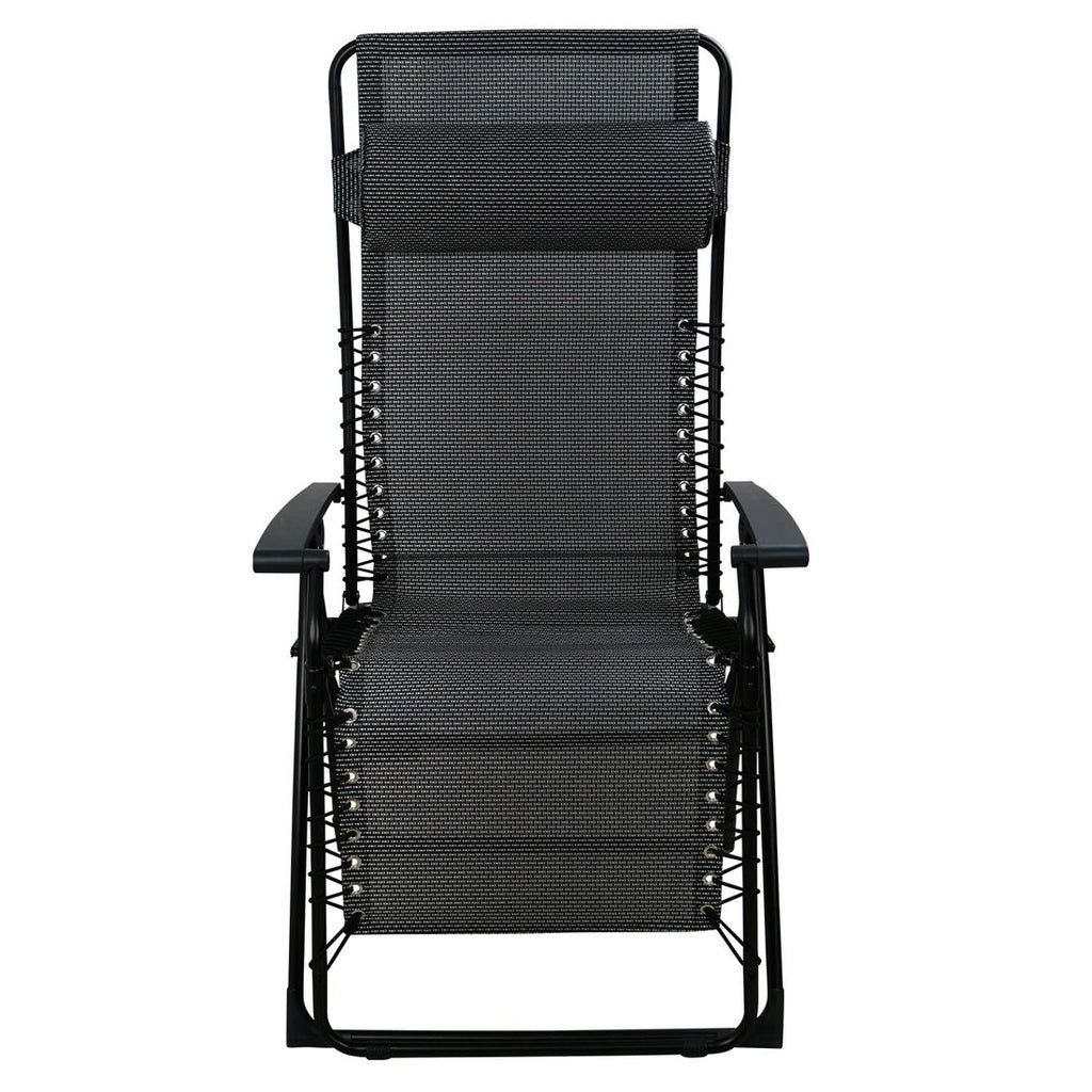 Relax-stol Oasi Medici aluminium/textilen justerbar bakside