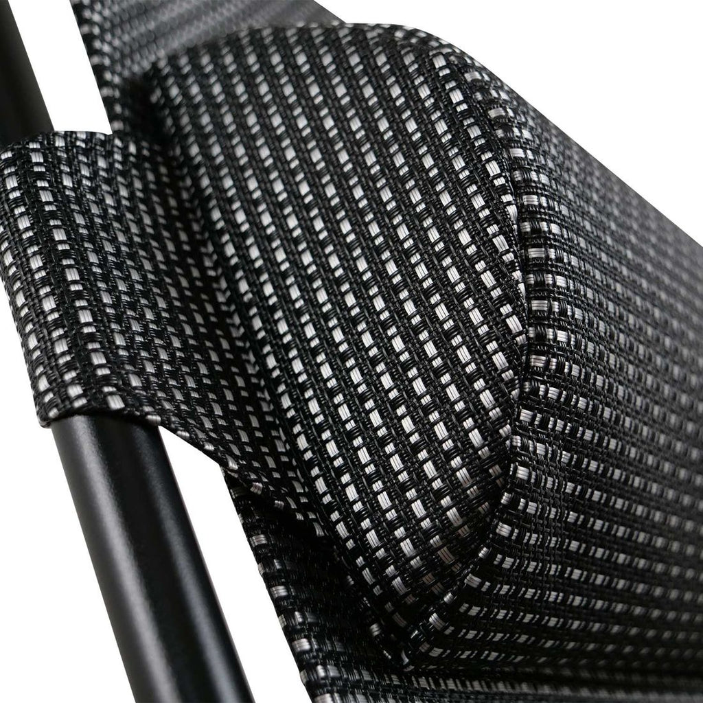 Relax-stol Oasi Medici aluminium/textilen justerbar sammenlagt