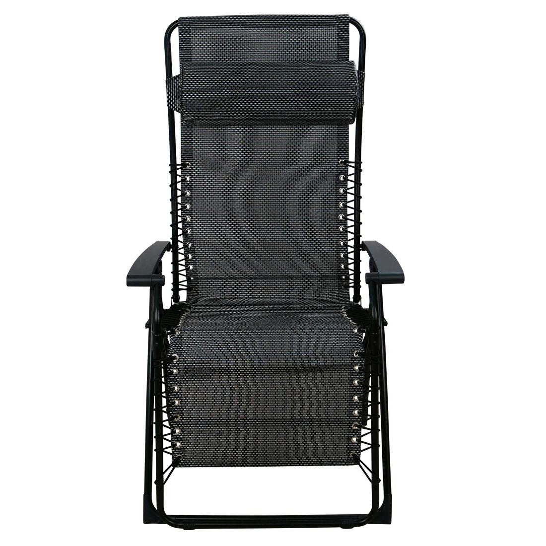 Relax-stol Oasi Medici XL aluminium/textilen 71 cm bakside
