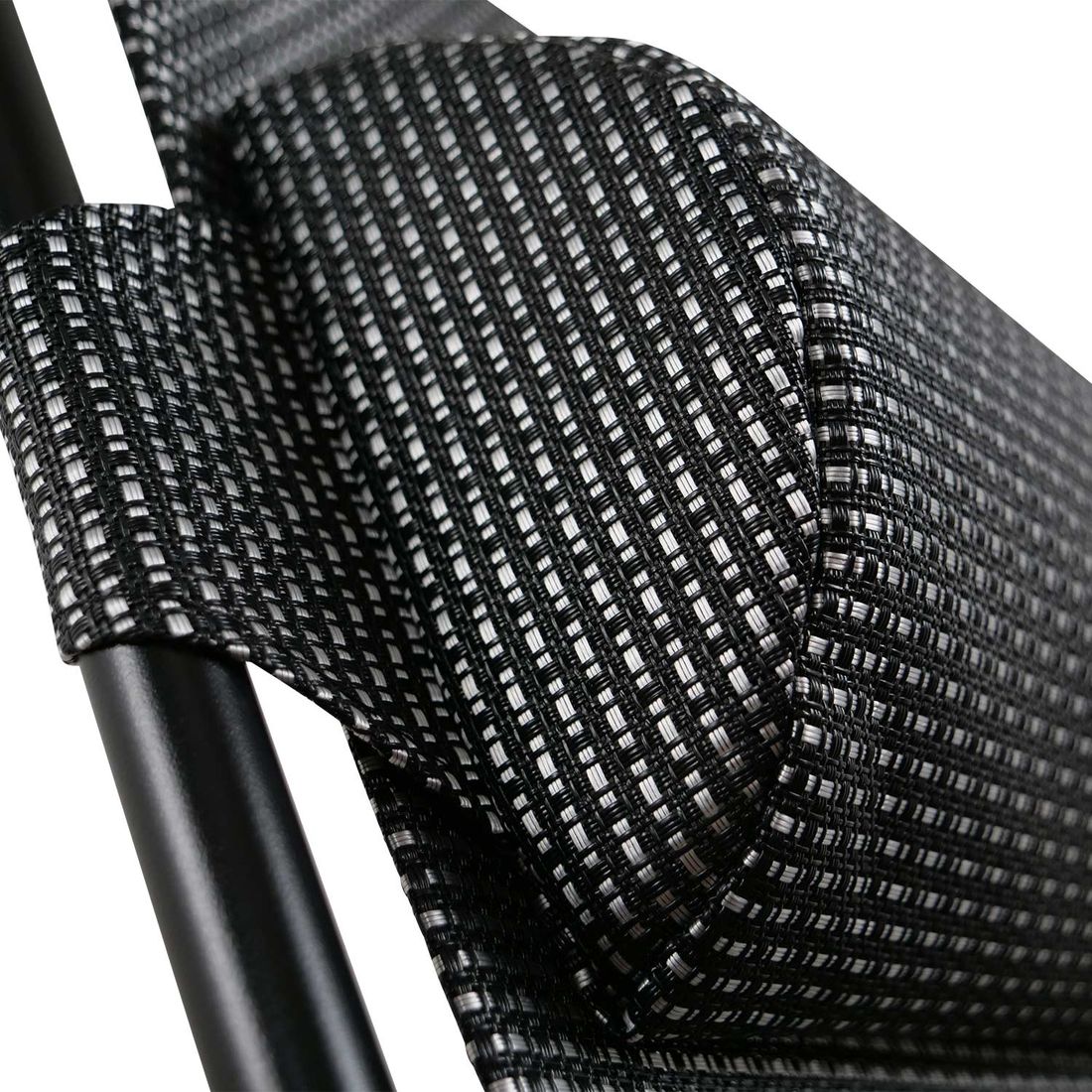 Relax-stol Oasi Medici XL aluminium/textilen 71 cm sammenklappet