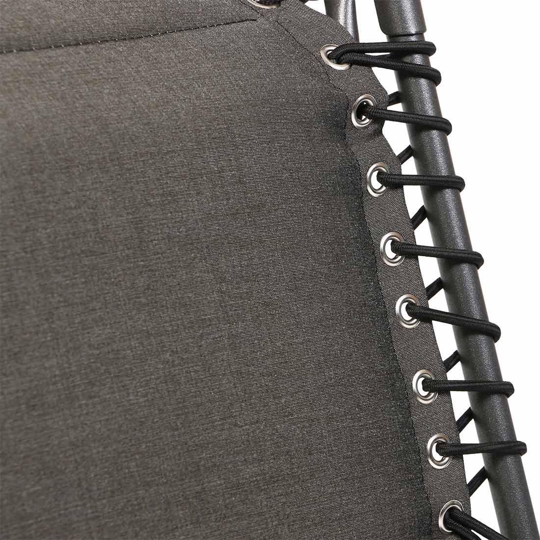 Nærbilde av Relax-stol Oasi Naturline Amano XL aluminium/olefin