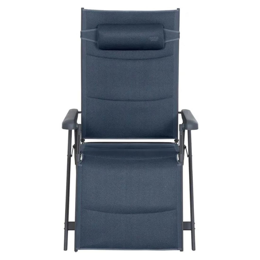 Relax-stol Premium camping justerbar aluminium/2D Mesh - Siena Garden bakside