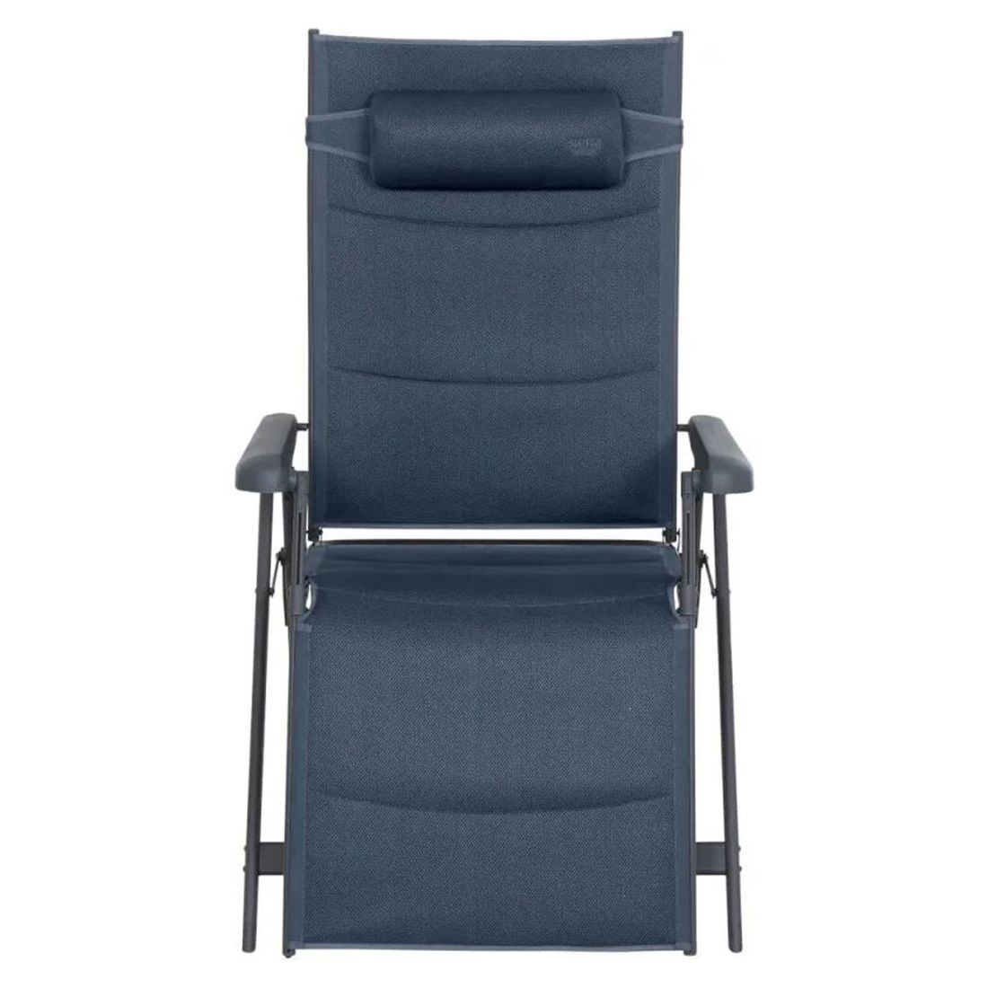 Relax-stol Premium camping justerbar aluminium/2D Mesh - Siena Garden bakside