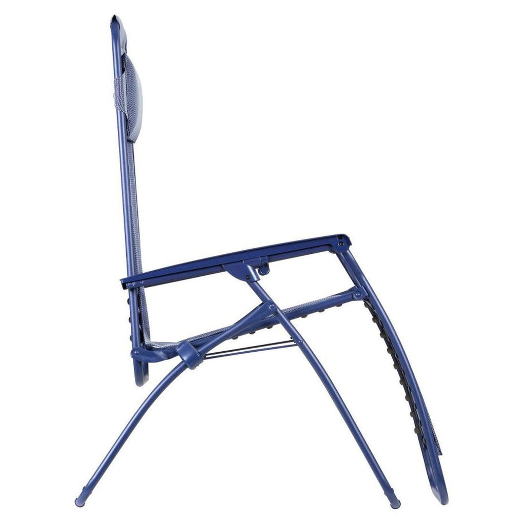 Relax-stol R Clip sammenleggbar stål/Batyline sideprofil