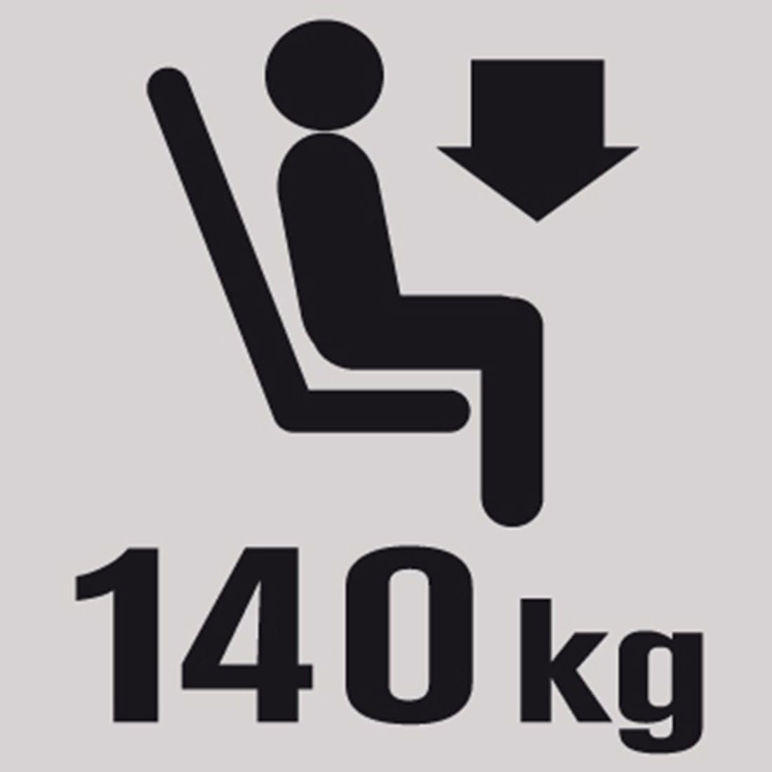 Relax-stol R Clip stål/Batyline på terrassen