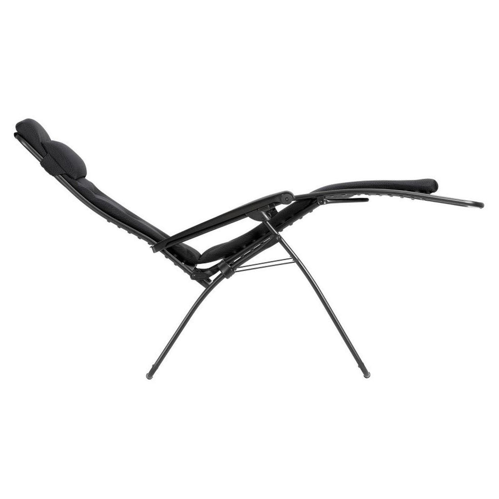 Relax-stol RSX Clip XL stål/AirComfort sammenleggbar sideprofil