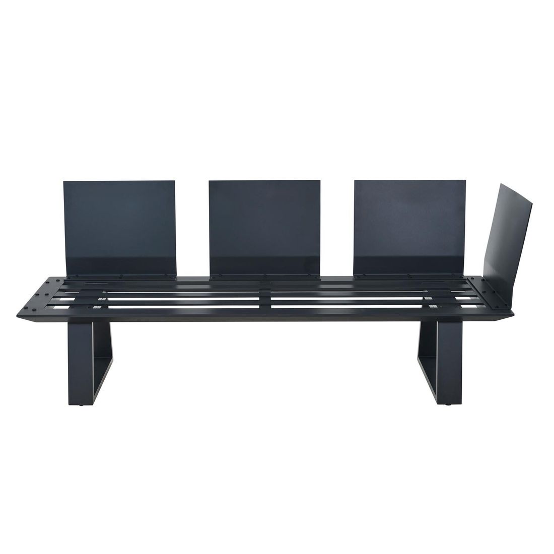 Repton tilkobling for spisesofa aluminium/textilen montert på sofa