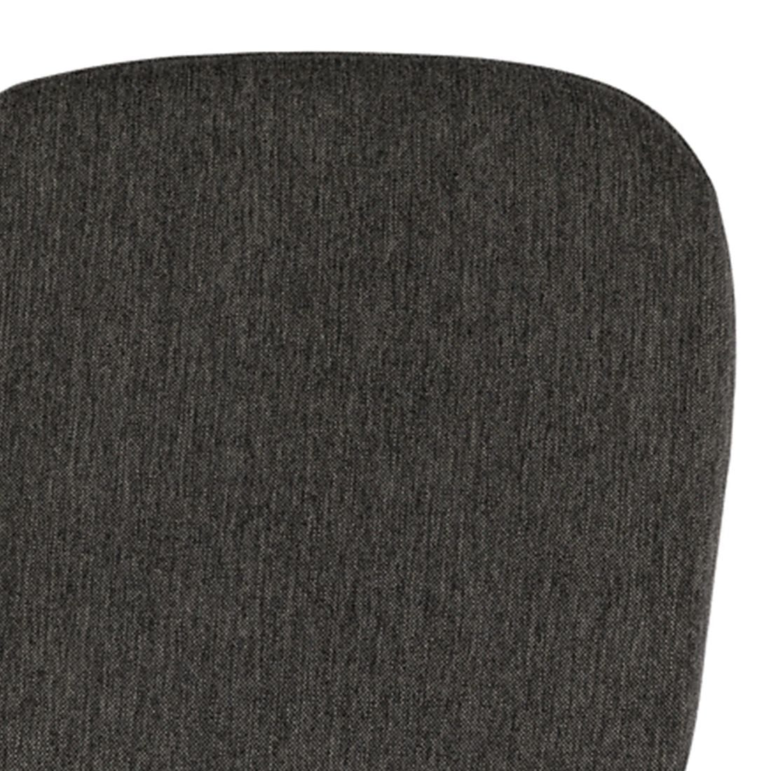 Montert Ryggpute Kubu 44x40 cm olefin, antrasitt på stol