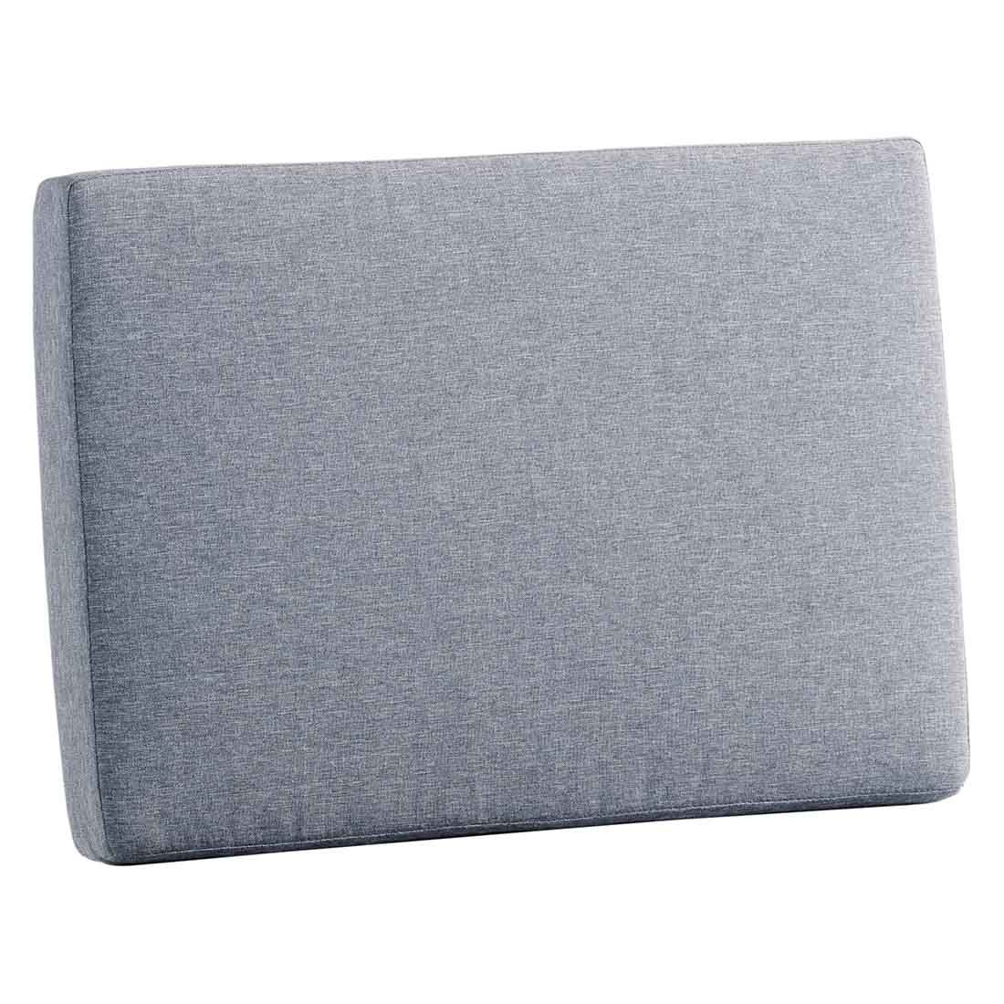 Ryggpute Lugo 61x42 cm Sunproof lysgrå for hagemøbler forfra