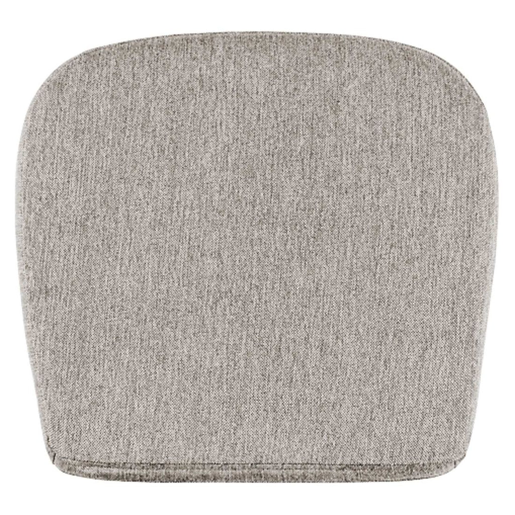 Ryggpute ute Lido 44x40 cm olefin taupe bakside