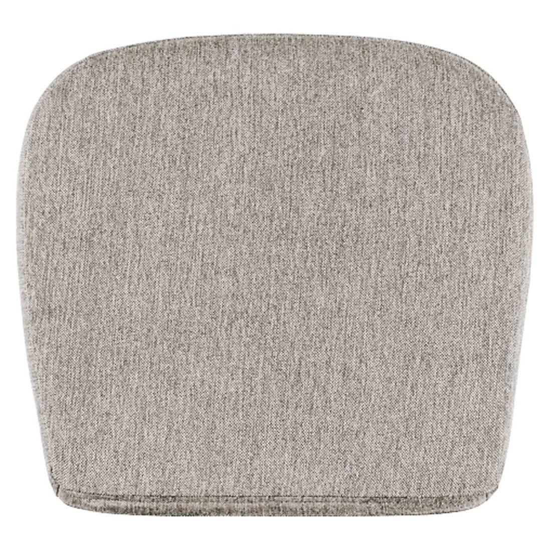 Ryggpute ute Lido 44x40 cm olefin taupe bakside