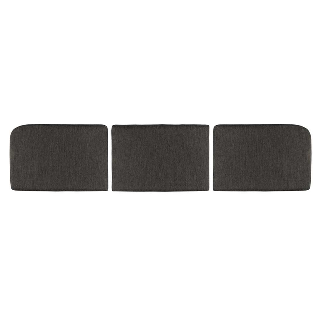 Ryggputer Kubu 3-pack 60x40 cm olefin antrasitt forfra