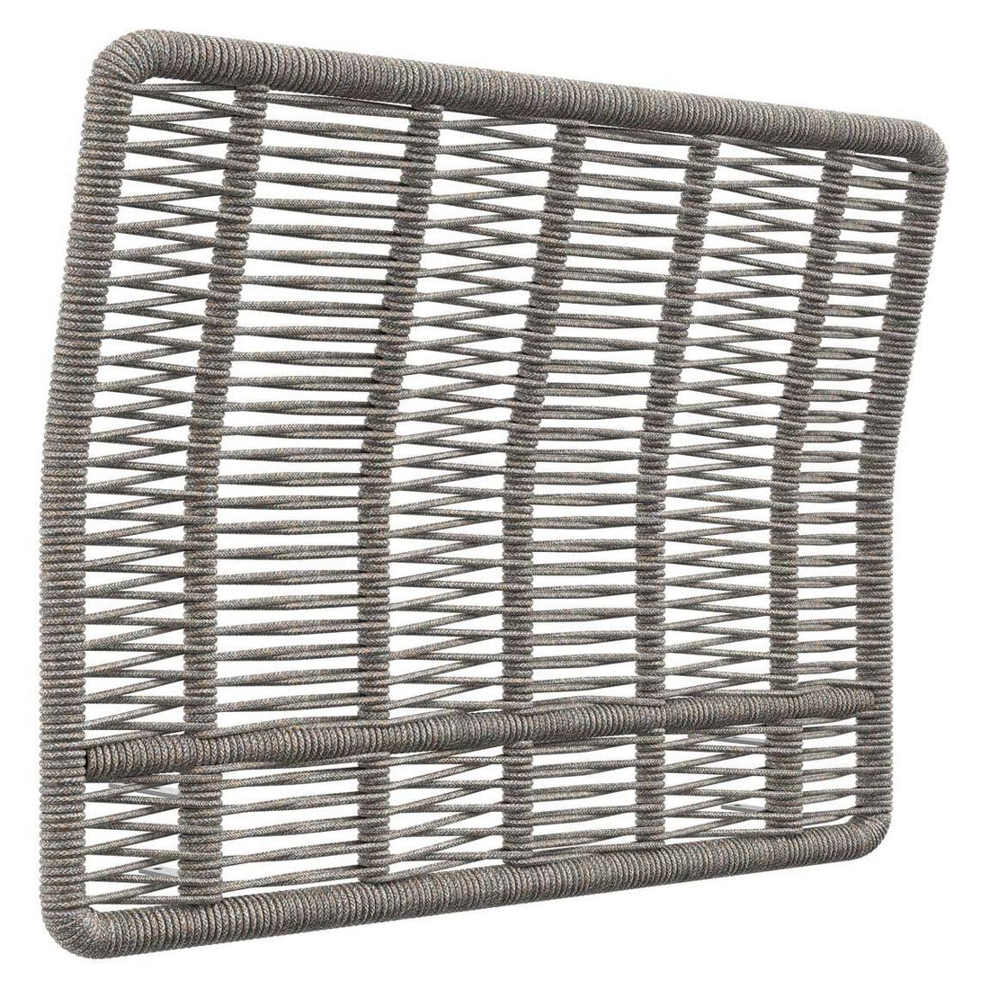 Ryggstøtte Ava tau 80x58 cm grå for terrasse