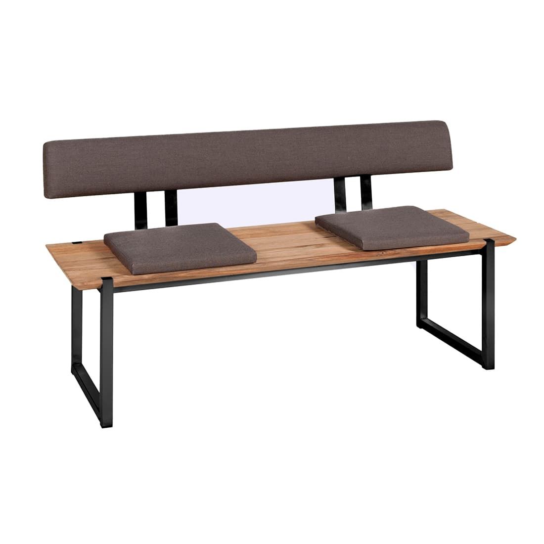 Ryggstøtte Quadux 140 cm aluminium/Tuvatextil Zebra detalj nærbilde
