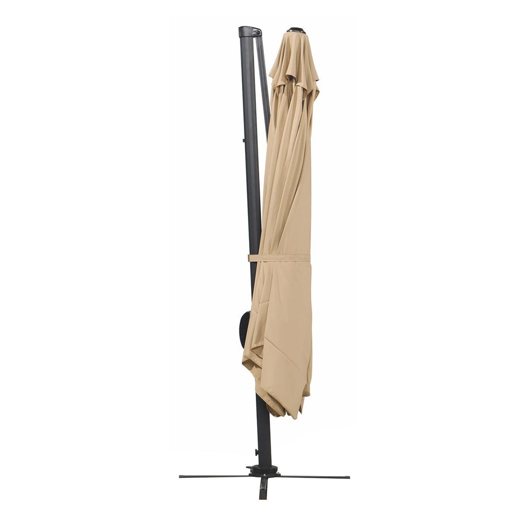 Fritthengende parasoll Rhodos 300x300 cm polyester - Schneider