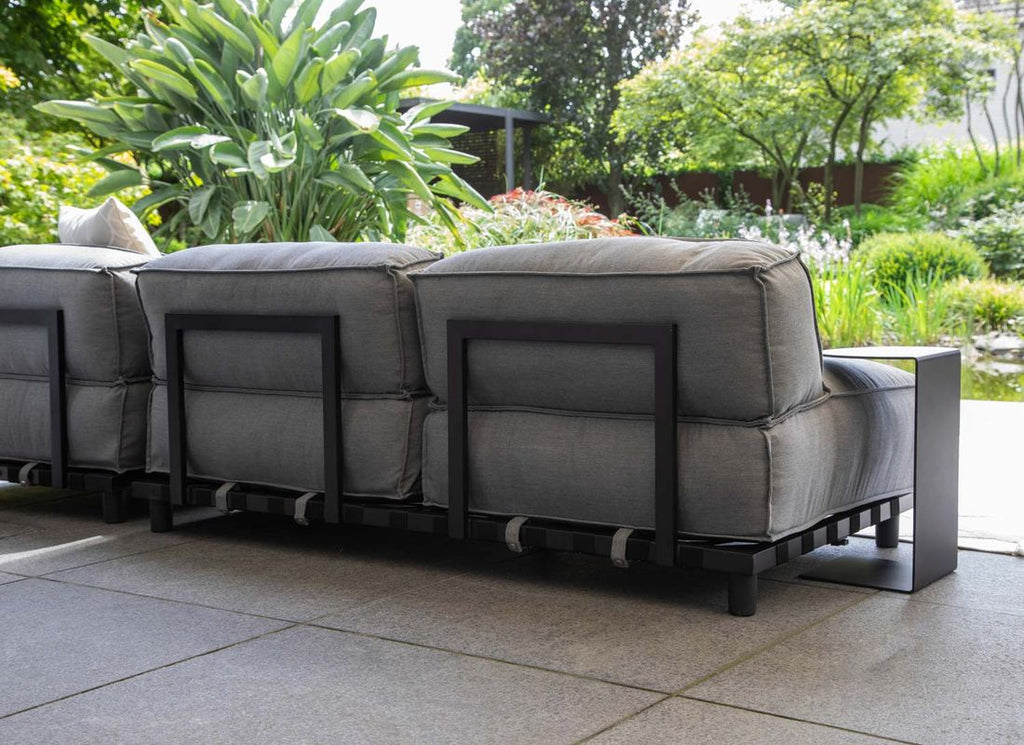 Midtmodul lounge Vlieland aluminium/Sunbrella 87 cm - Schöner Wohnen