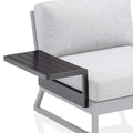 Sidebord Ocean Skid Platform 61x27 cm antrasitt forfra