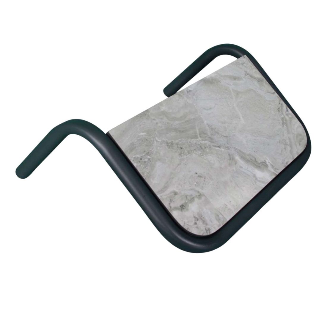 Sidebord Pandora 45x30 cm aluminium HPL bakside