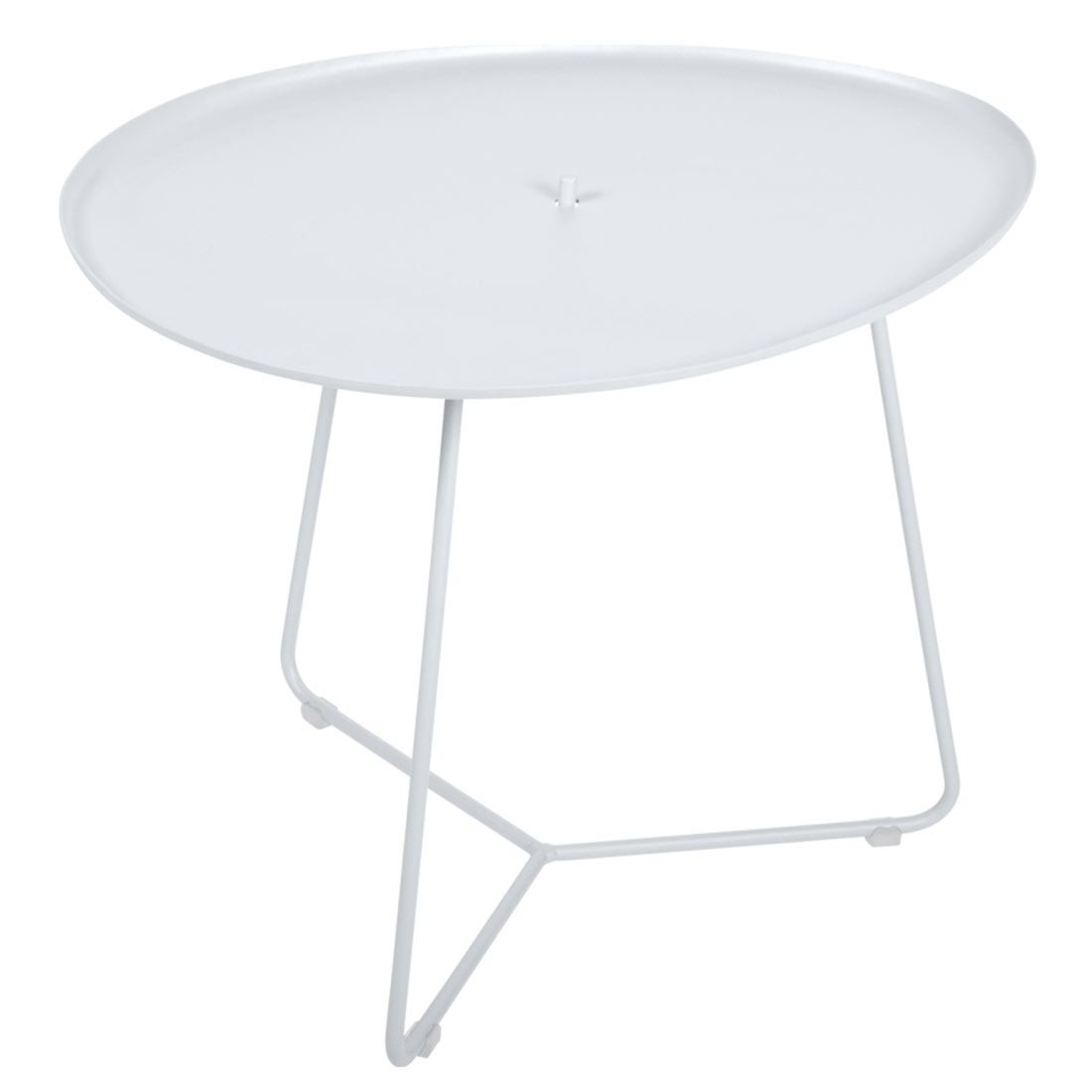 Sidebord ute Cocotte 55x44,5 cm stål/aluminium forfra