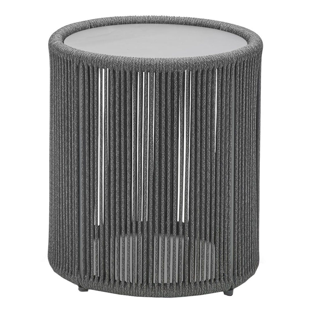 Sidebord ute Formentera aluminium tau Ø35,8 cm - Musterring forfra