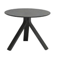 Sidebord ute Freddie aluminium/Silverstar Ø55 cm front