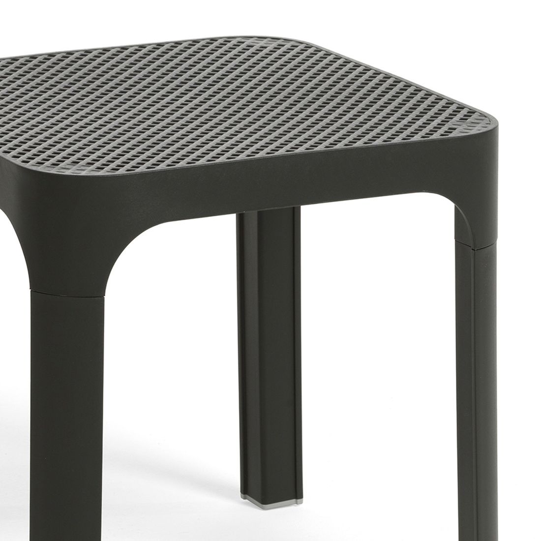 Sidebord ute Net 40x40 cm stabelbart plast - Nardi stablet