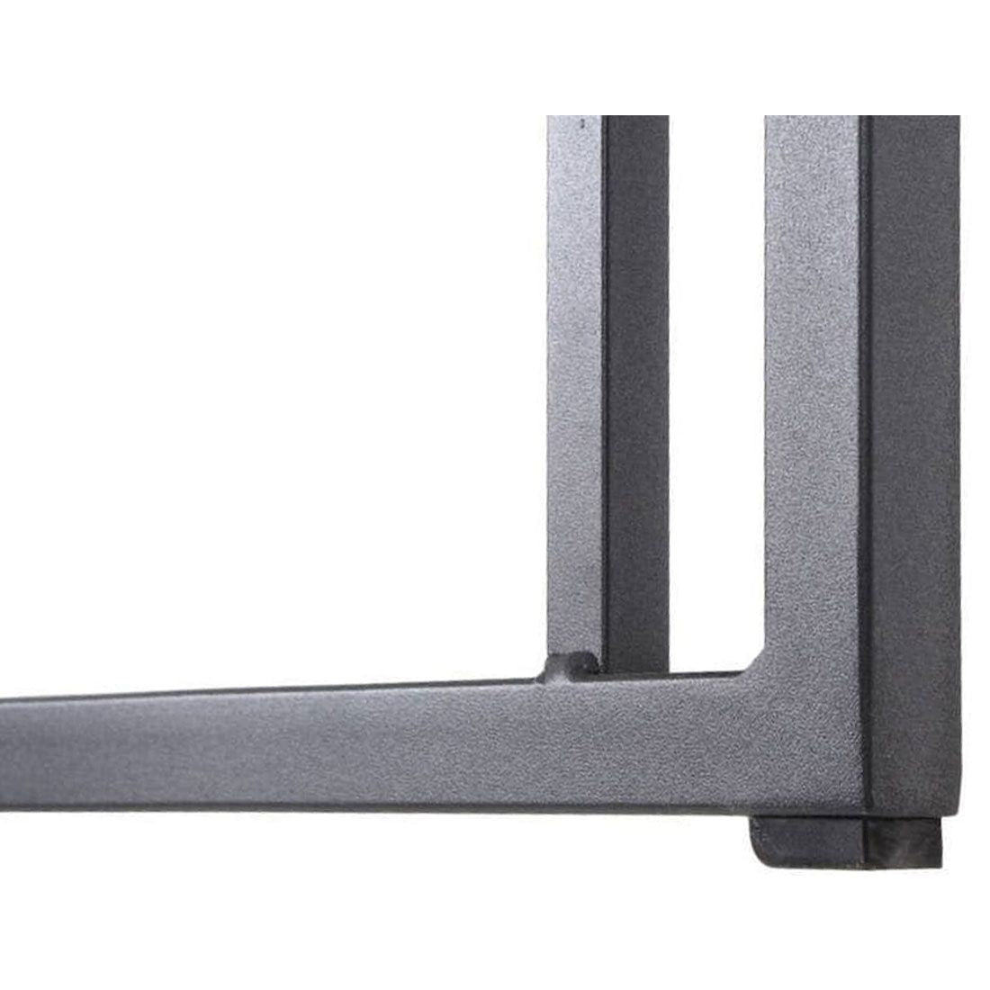 Sidebord ute Ramo aluminium 40x33,5 cm antrasitt nærbilde