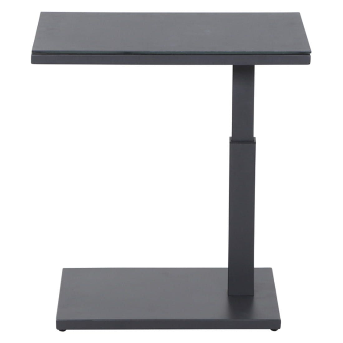 Sidebord ute Toreno høydejusterbar 60x40cm aluminium - Siena Garden bakside