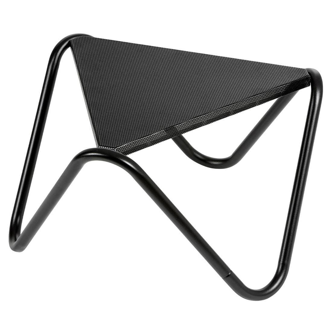 Sidebord ute Vogue 57x57 cm aluminium stabelbar forfra