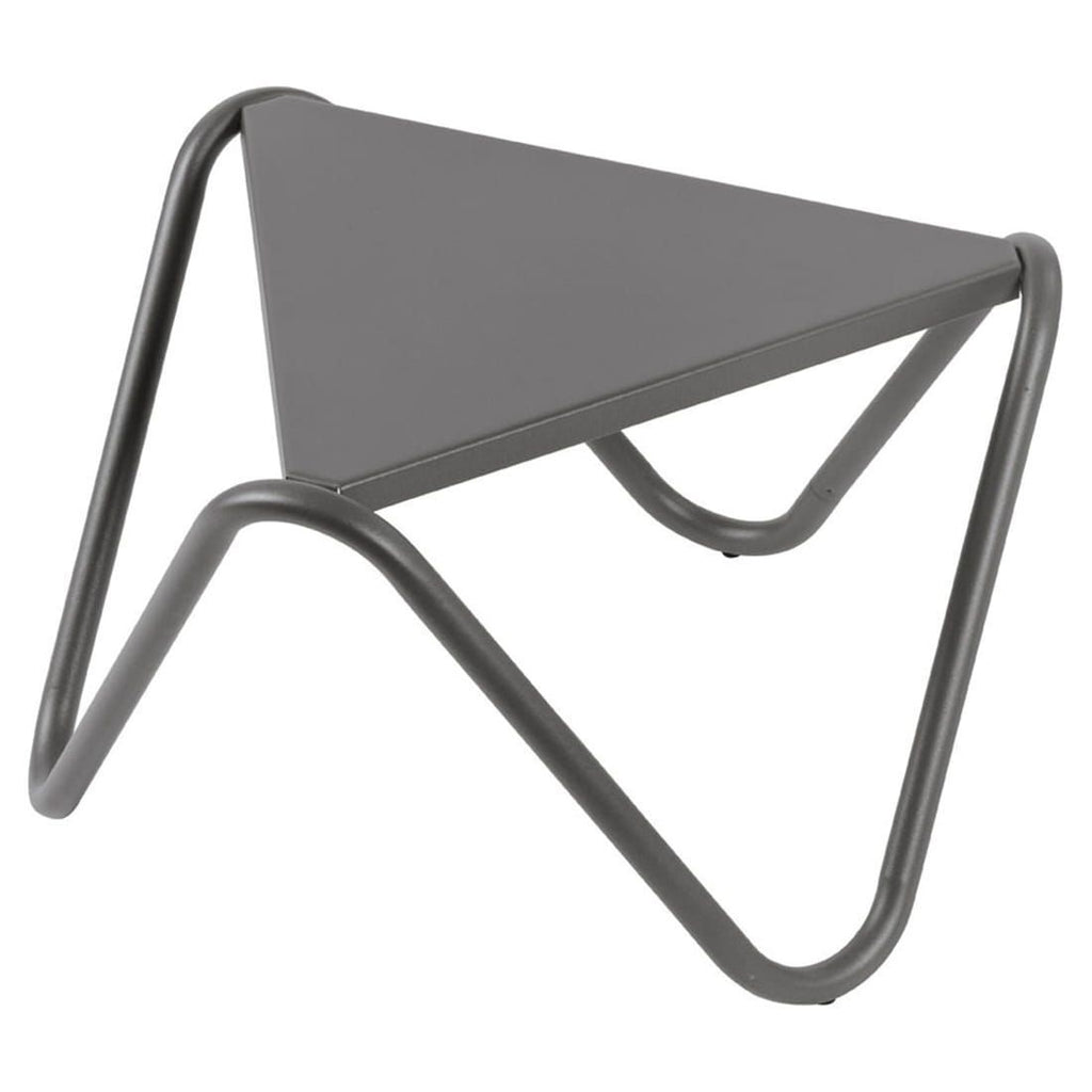 Sidebord ute Vogue 57x57 cm aluminium/stål - Lafuma forfra
