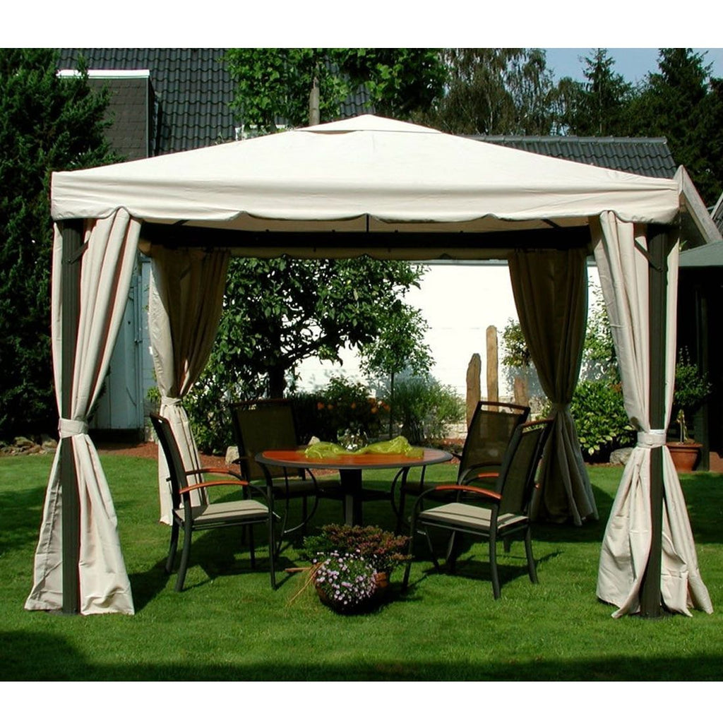 Detalj av sidevegger 4-sett til paviljong Sahara 300x300 cm - Leco