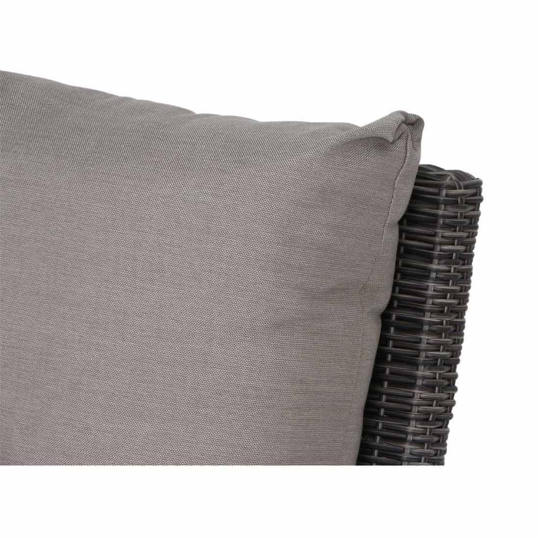 Spise-loungesett Corido flettverk/keramikk 279x219 cm - Siena Garden