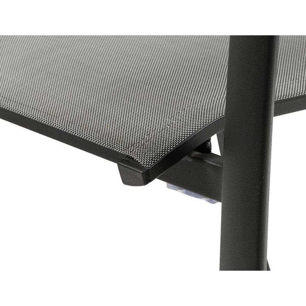 Hagemøbelsett Velia 4 plasser aluminium/keramikk 160x90 cm - Siena Garden