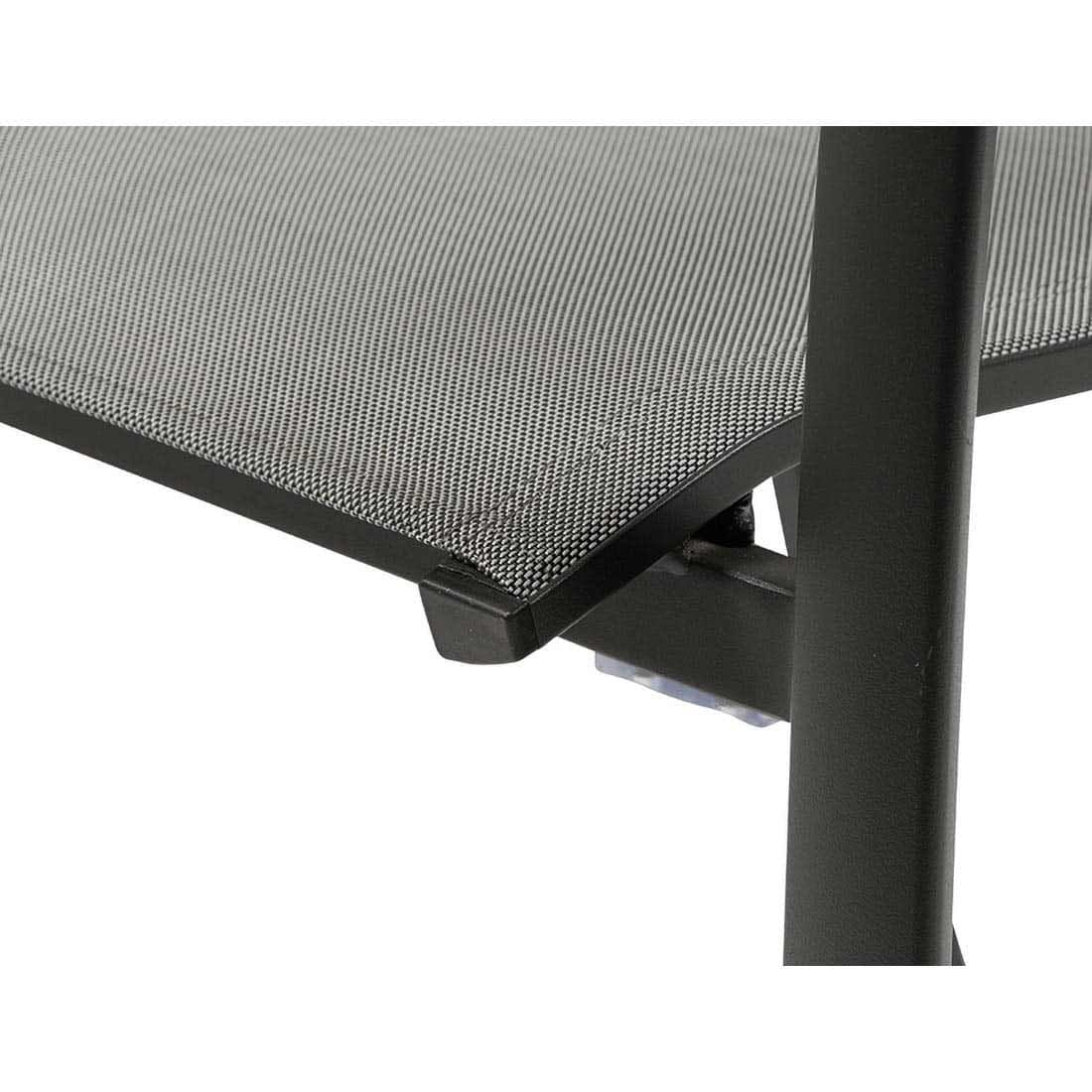 Hagemøbelsett Velia 4 plasser aluminium/keramikk 160x90 cm - Siena Garden